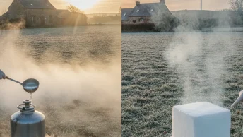 quelle difference entre azote liquide glace